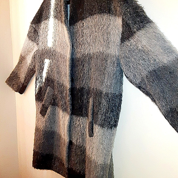 EILEEN FISHER Brushed Alpaca Coat - Picture 15 of 15